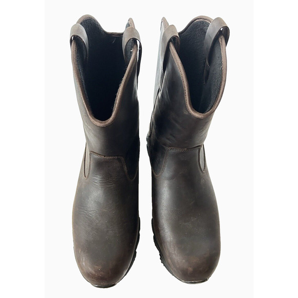 Propet Men's Size 14XX 9 in Electrical Composite Toe Work Safety Shoes Brown - Picture 2 of 10